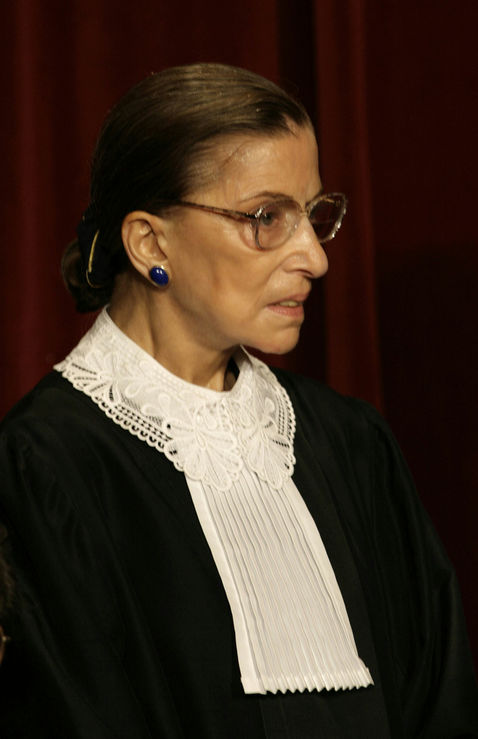 ruth bader ginsburg collar earrings