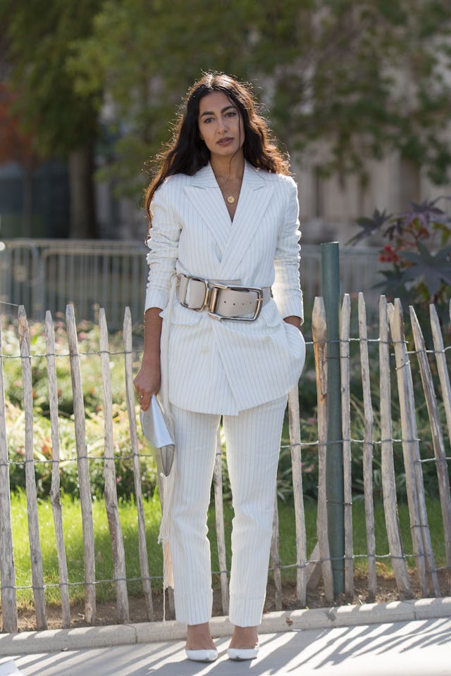 How To Wear A Belted Blazer Outfit Your Go To Look Of 19