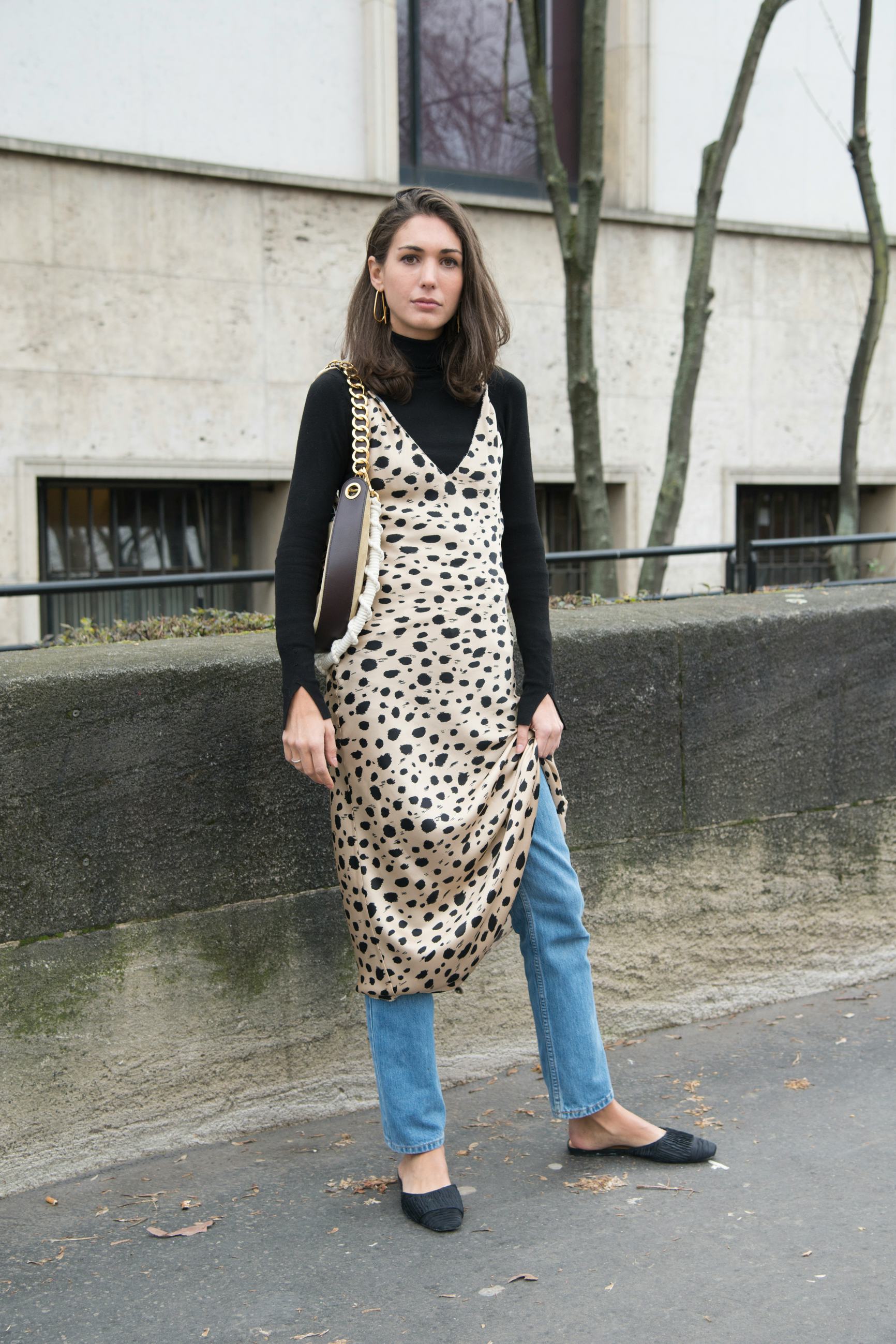 cami dress with jumper