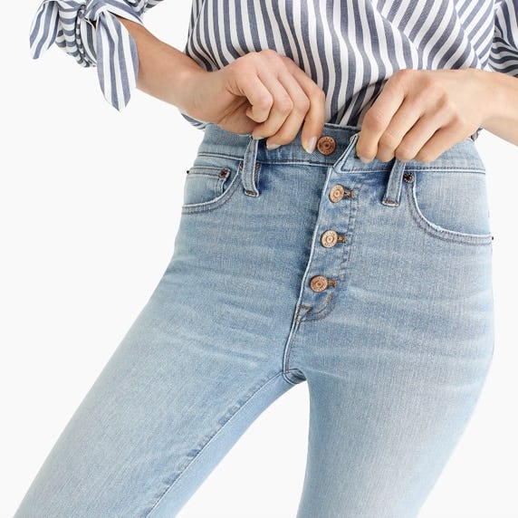 j crew hip slung jeans