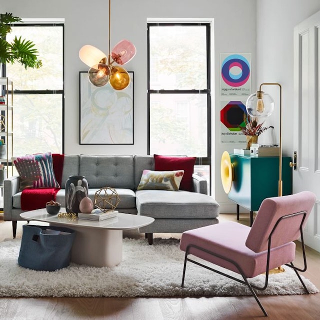 West Elm’s Clearance Sale Features A Leather Sofa & Other Sleek