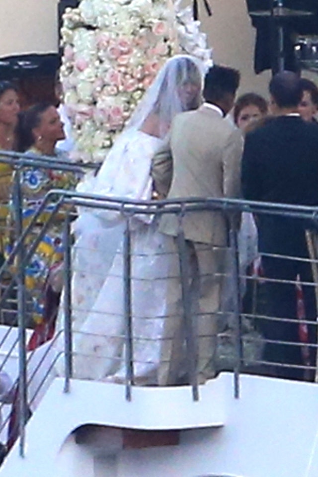 Heidi Klum And Tom Kaulitz Got Married On Jackie O S Old Yacht W