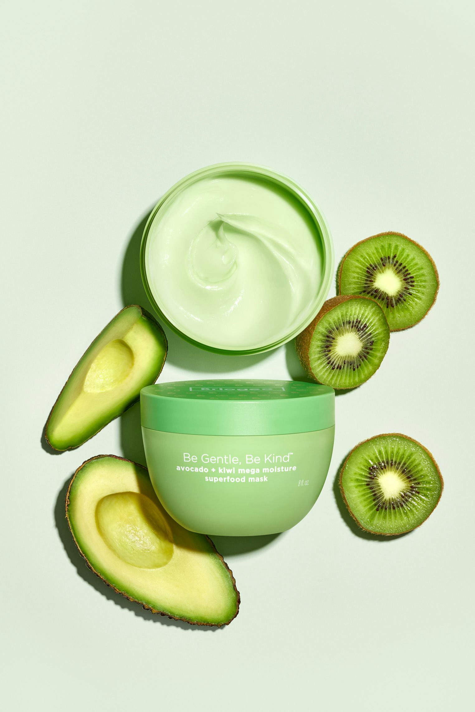 Briogeo's New Avocado + Kiwi Mega Moisture Superfood Mask Is Already