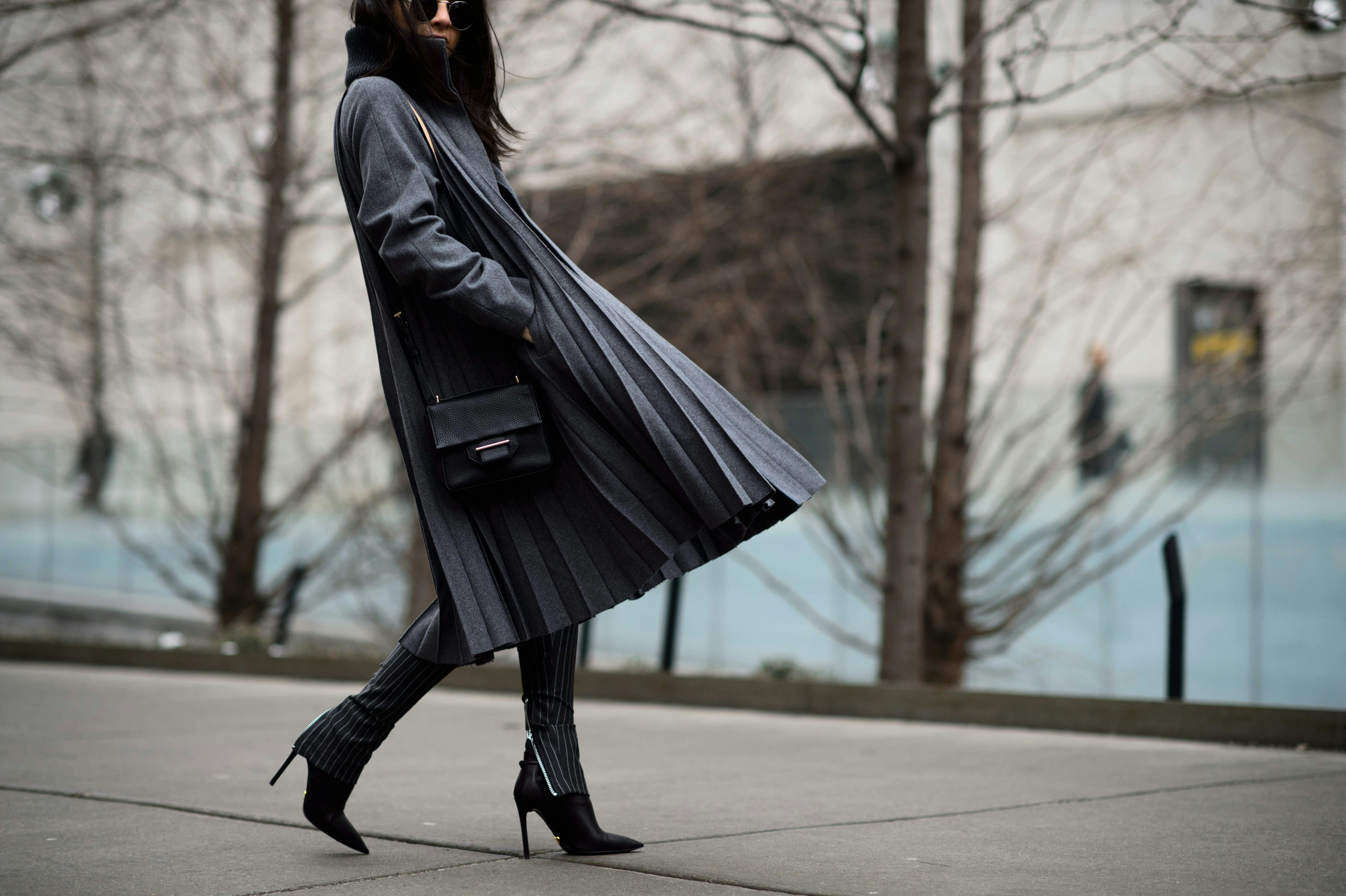 Winter Street Style From The Fall 2015 Shows