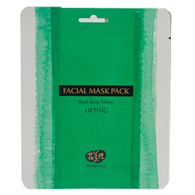 Whamisa organic sea kelp facial sheet mask