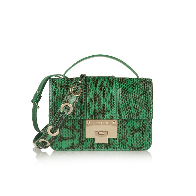 jimmy choo green purse