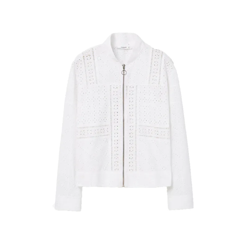 white jacket mango