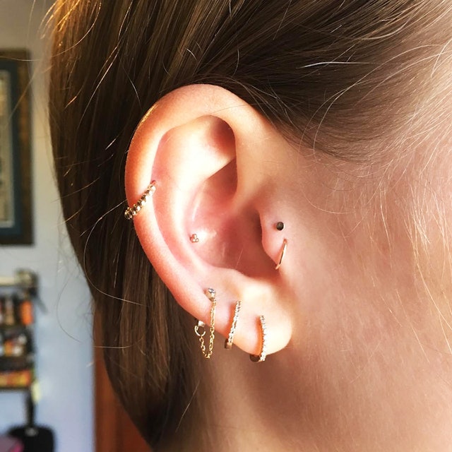 9 Gorgeous Ear-Piercing Combinations To Try Now