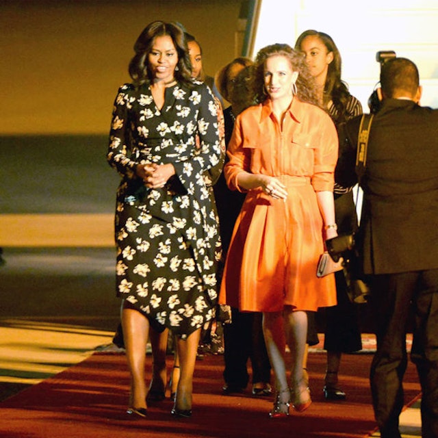 Michelle Obamas Pretty Pink Dress Is Flattering On Every Body Type