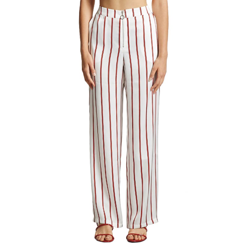 forever 21 blue and white striped pants