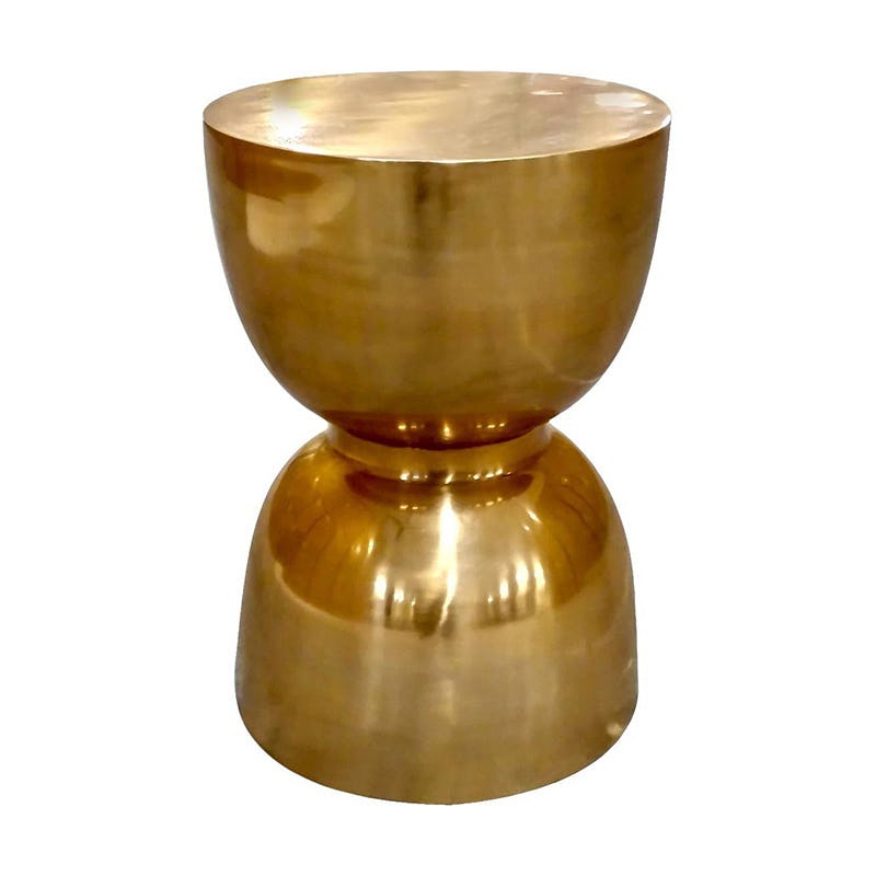 brass side table target