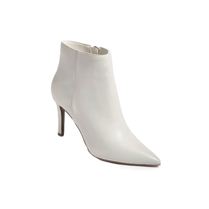 forever 21 white booties