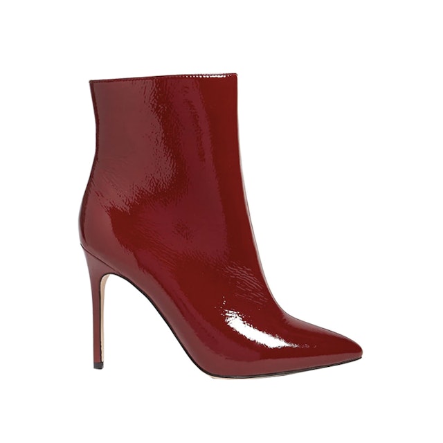 red patent leather boots forever 21