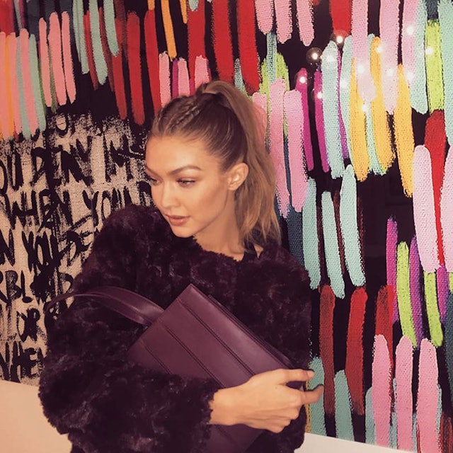 Gigi Hadid's Ponytail Is Perfect For Going From The Gym To 