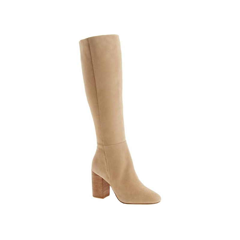 neutral knee high boots