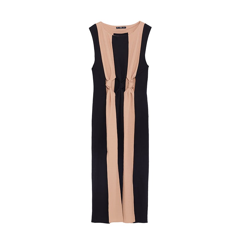 zara two tone dress